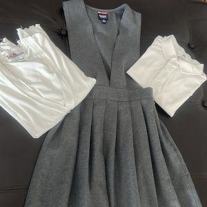 (FRENCH TOAST) kids skirt and skirt with jacket size 8